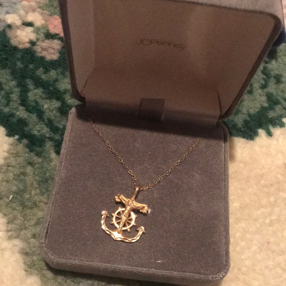 NWT cross necklace from Jcpenny